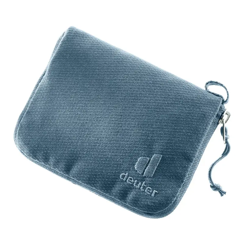 Portafoglio Zip Blu TU