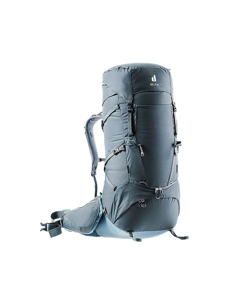 Zaino da trekking da uomo Aircontact Core 60+10L grigio