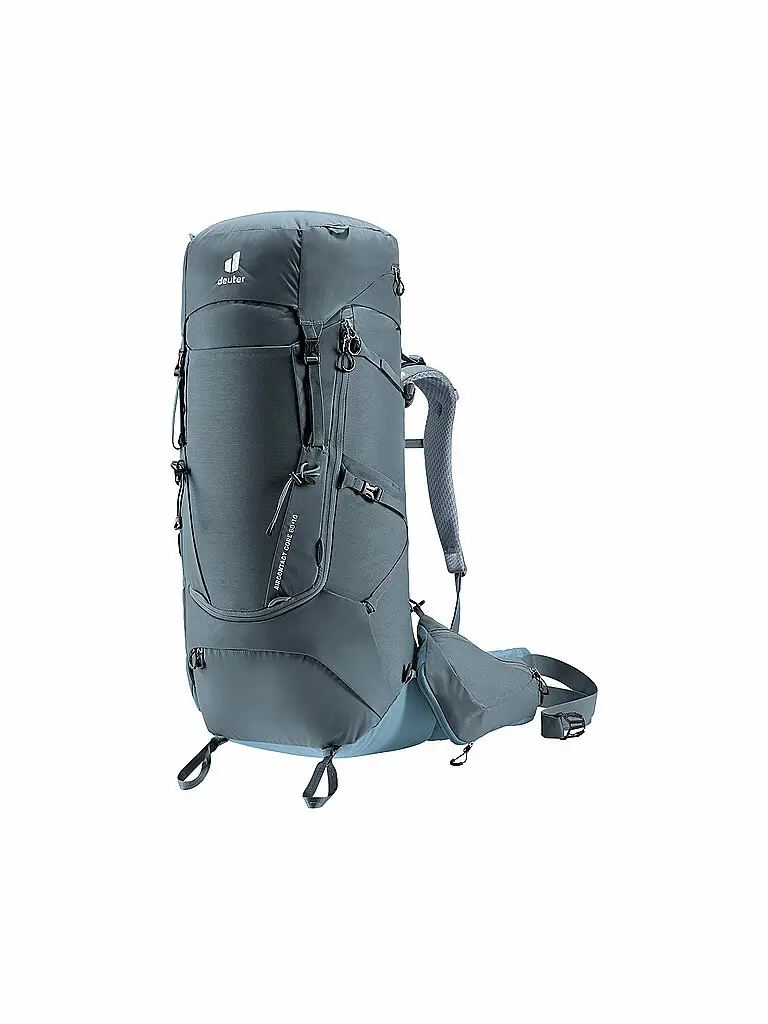 Zaino da trekking da uomo Aircontact Core 60+10L grigio