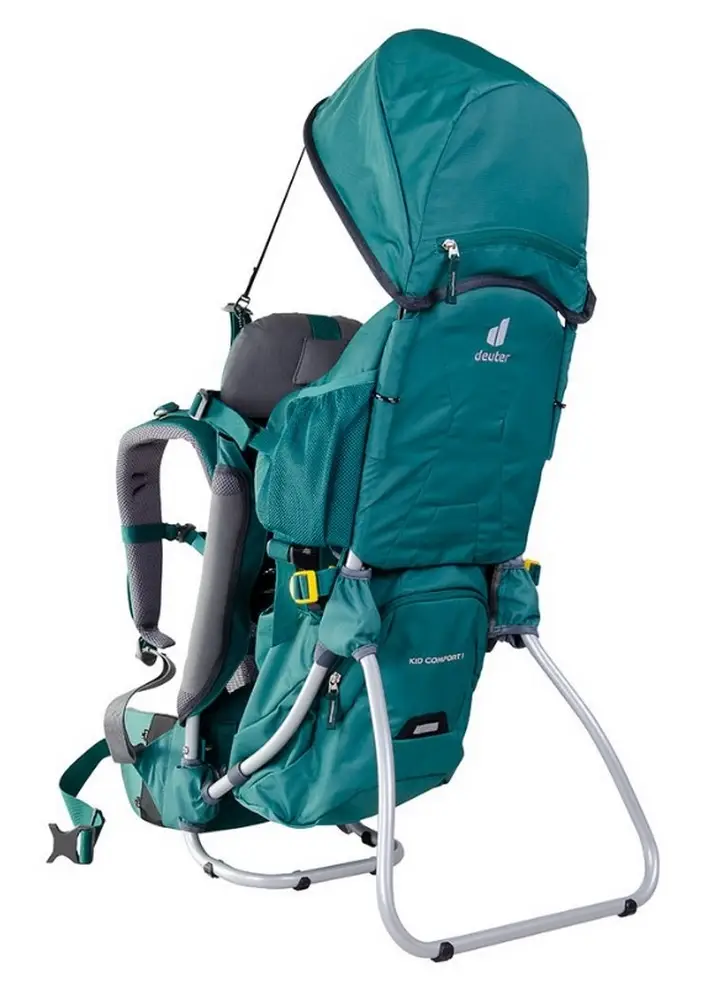 Zaino trekking porta bimbo Deuter Kid Comfort I Alpinegreen-Forest