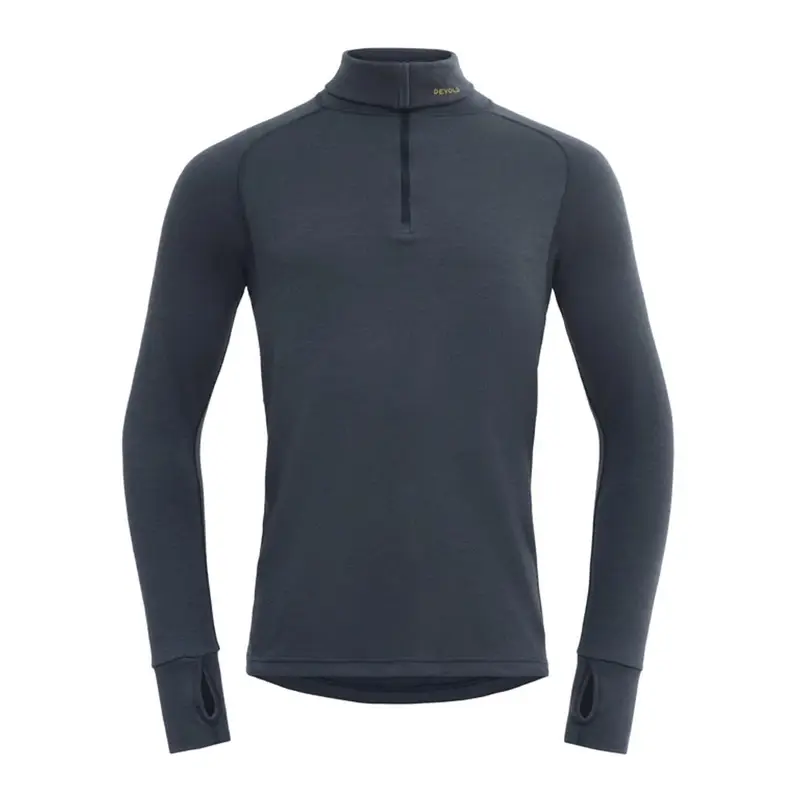 Maglia Termica Trekking Expedition Zip Neck Merino 235 Blu Night Uomo L