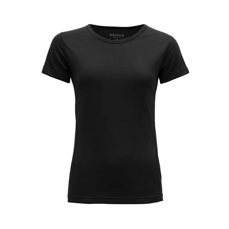 T-Shirt Trekking Breeze Merino 150 Nero Donna XS