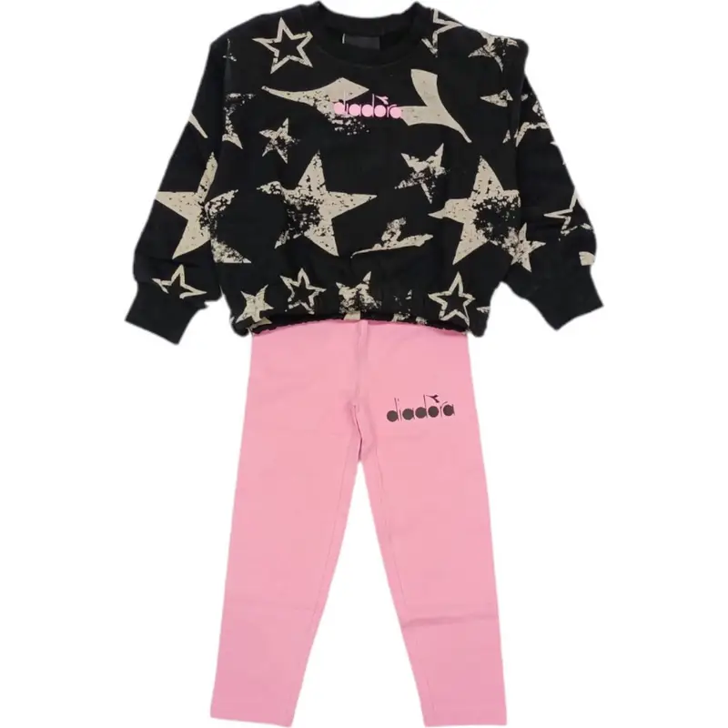 Completo Nero/rosa Fantasia S4DIBGSL154 PINK