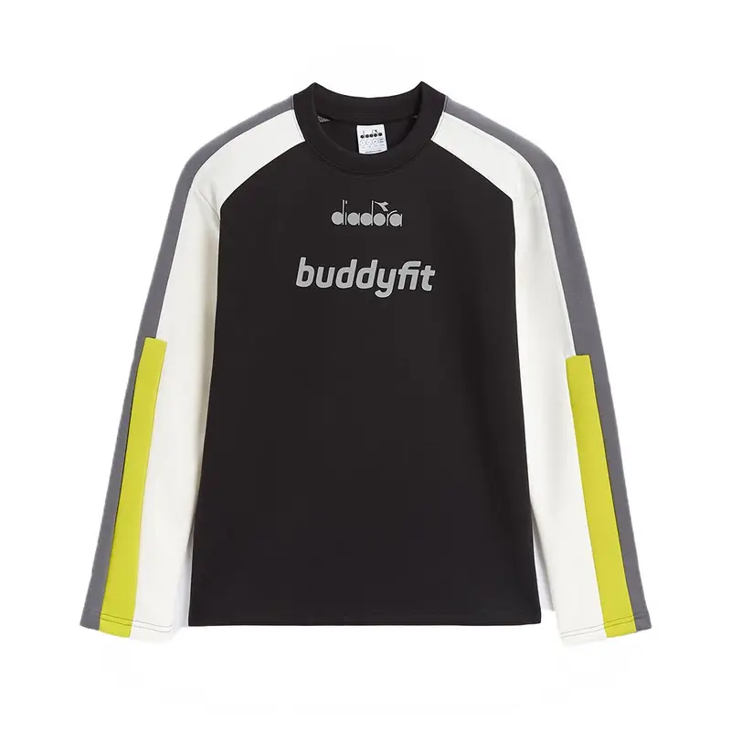 Felpa Buddyfit Nero Uomo XL