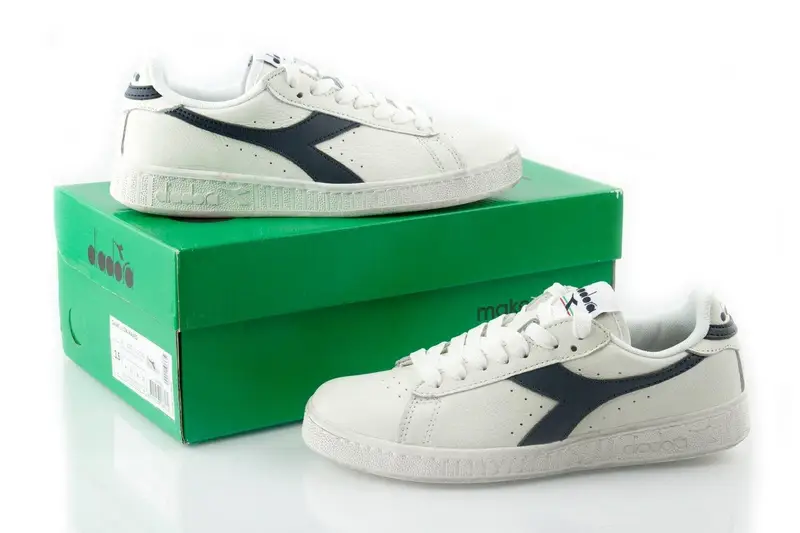 Game L Low Waxed Bianco Adulto | Diadora Nero