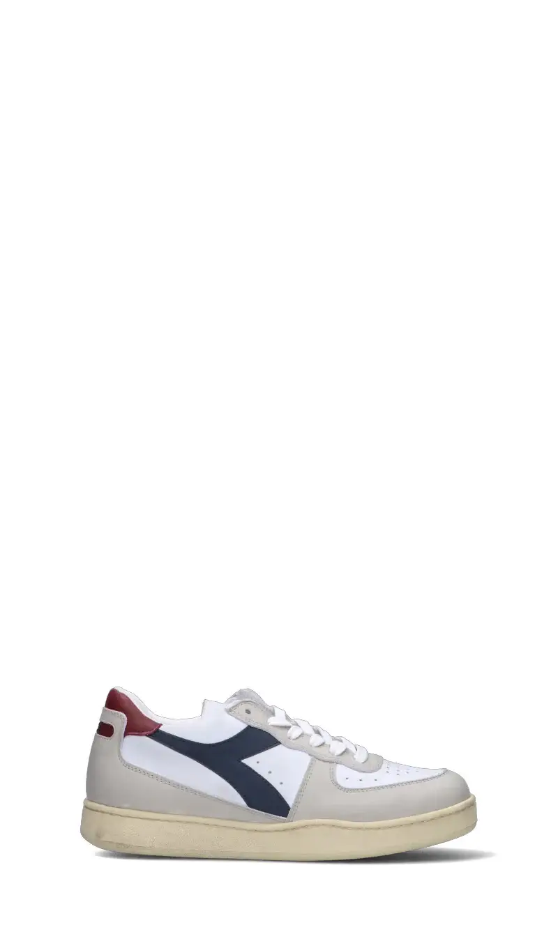 Sneaker donna bianca/grigia in pelle Vario