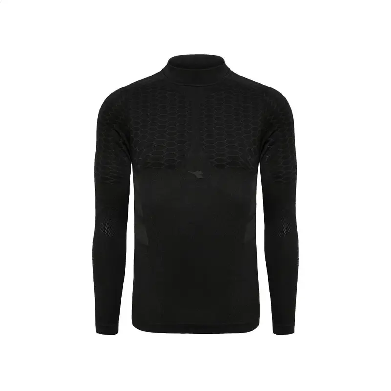 Maglia Running Turtle Neck Act Hp Nero Uomo S/M