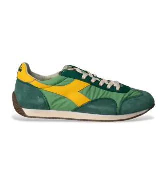 per uomo 201182806 Sneakers Equipe Vela Sw in pelle verde (12USA=47), Basso, Stringhe, Casual