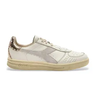 per uomo 201183112 Sneakers in pelle beige B Elite X Stitch (42), Basso, Stringhe, Casual