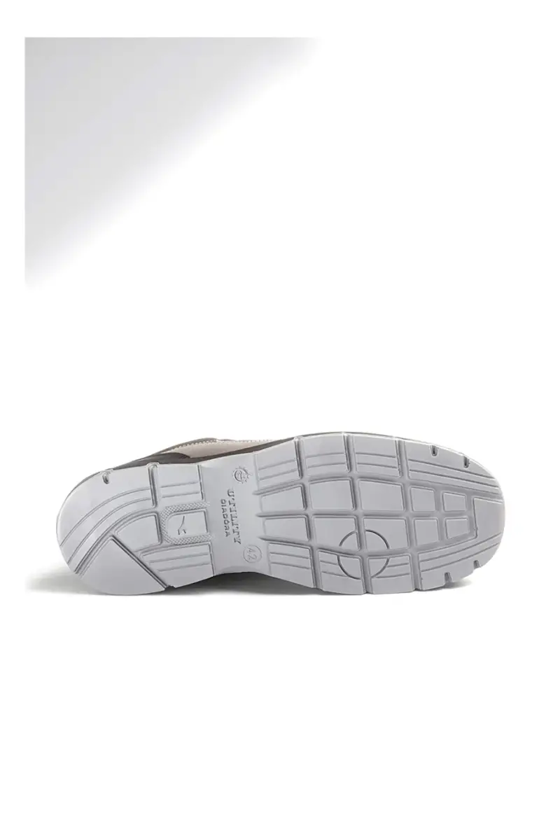 Scarpe antinfortunistiche grigie in pelle antigraffio Diadora RUN LOW MET FREE S3L FO SR ESD [GRIGIO] miniatura 4