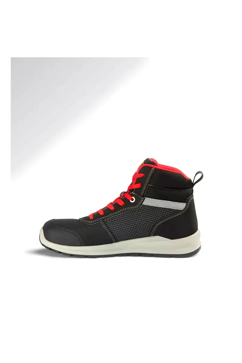 Scarpe antinfortunistiche nere mid-cut idrorepellenti Diadora Speedy Mid S3S [NERO miniatura 2