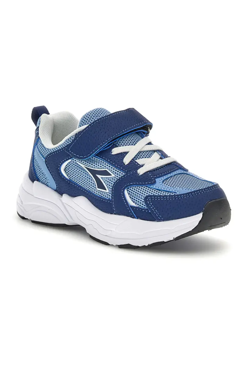 Scarpe blu con chiusura a strappo Diadora Alley PS [NAVY] miniatura 2