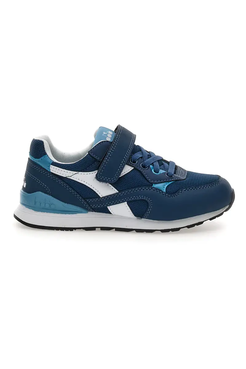 Scarpe blu con strappo in materie sintetiche Diadora N.92 ps [BLUE]