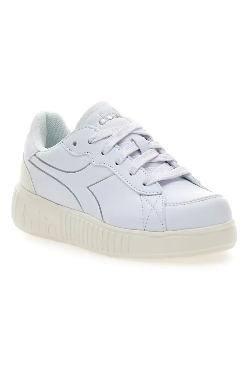 Scarpe casual bianche con suola a contrasto Diadora Game Step Tutu PS [BIANCO] miniatura 2
