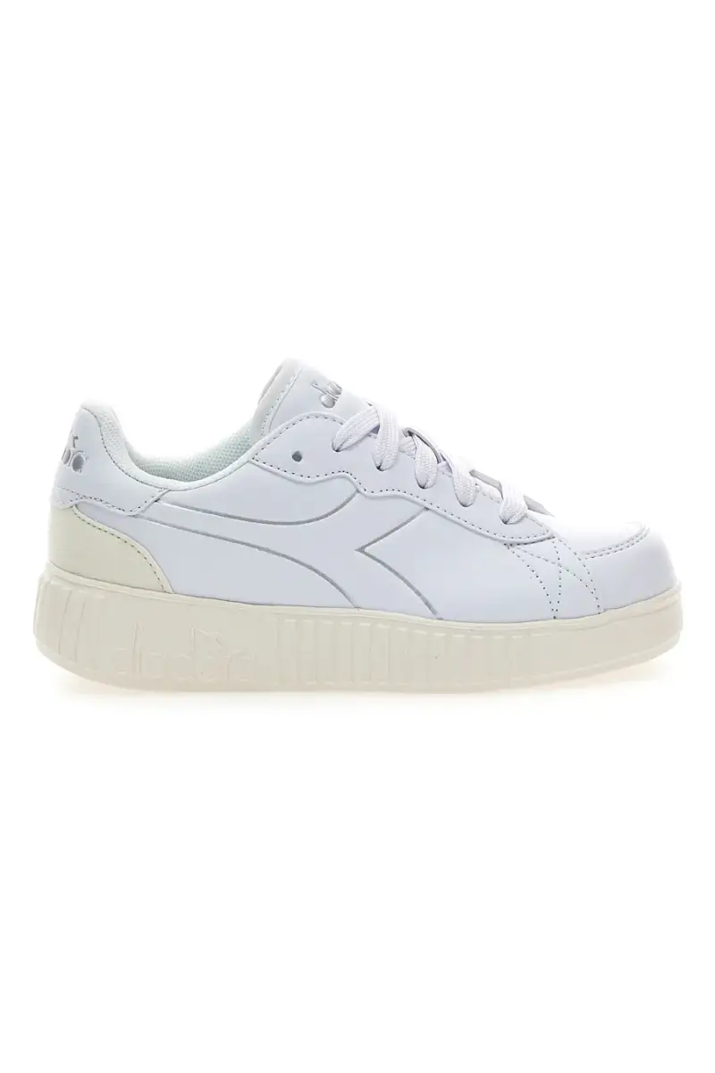 Scarpe casual bianche con suola a contrasto Diadora Game Step Tutu PS [BIANCO]