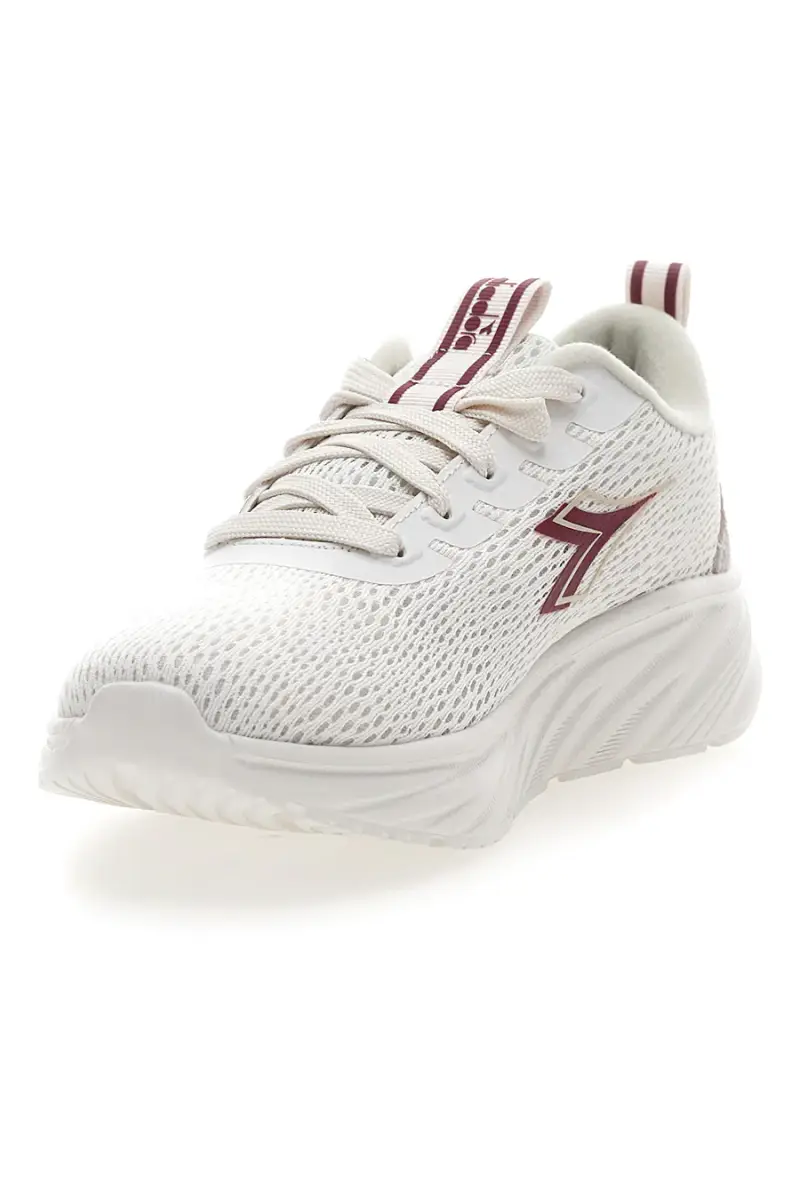Scarpe da running bianche leggere DD Comfort Diadora Piper S [BIANCO] miniatura 4
