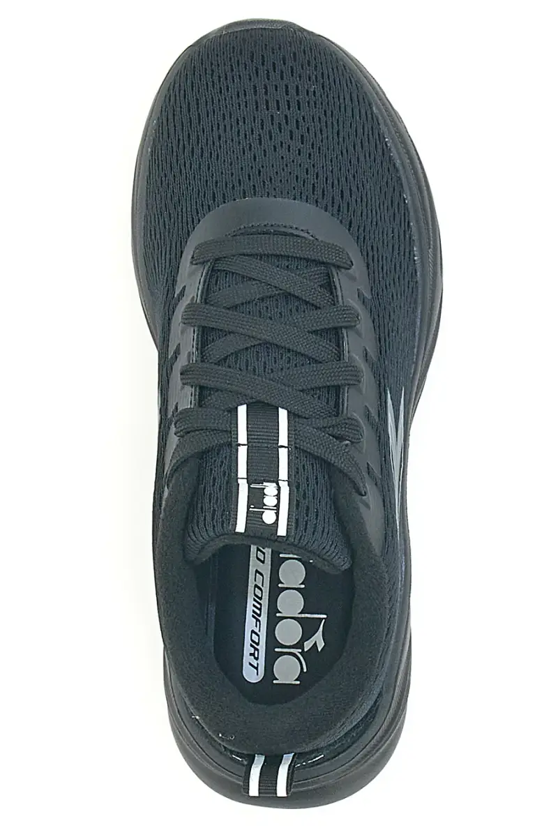 Scarpe da running nere leggere mesh Diadora Piper S [NERO] miniatura 3