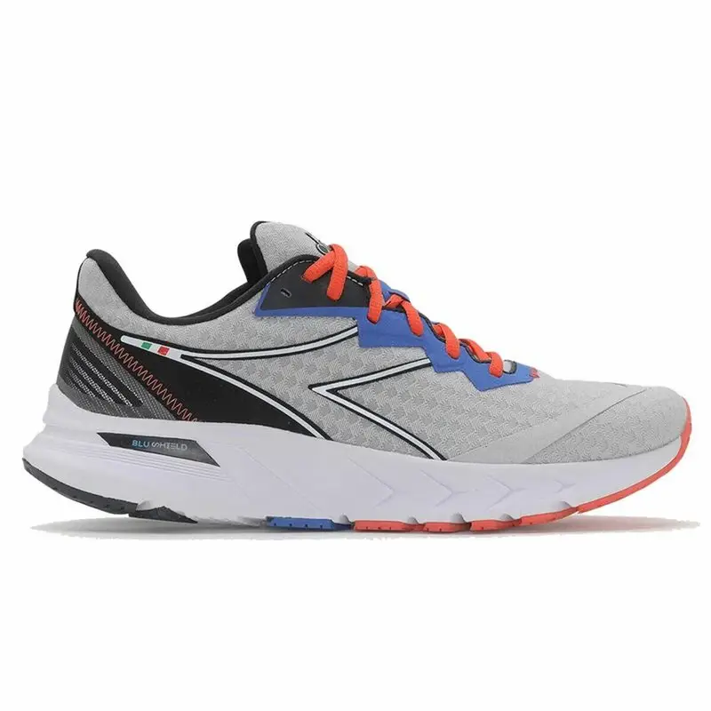 Scarpe da Running per Adulti Diadora Mythos Blushield Volo 2 Grigio chiaro | Diadora