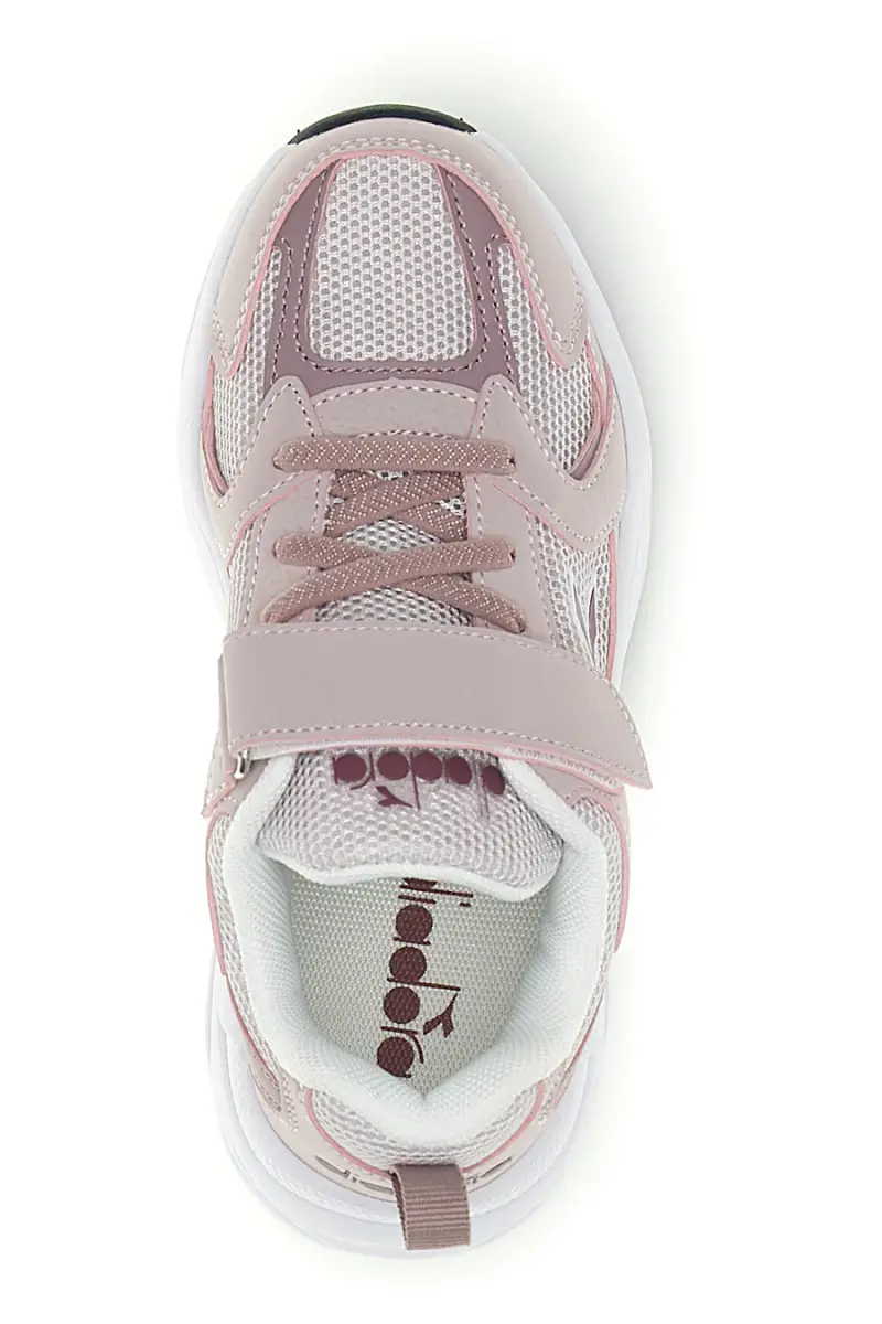 Scarpe rosa con chiusura a strappo Diadora Alley PS [ROSA] miniatura 3