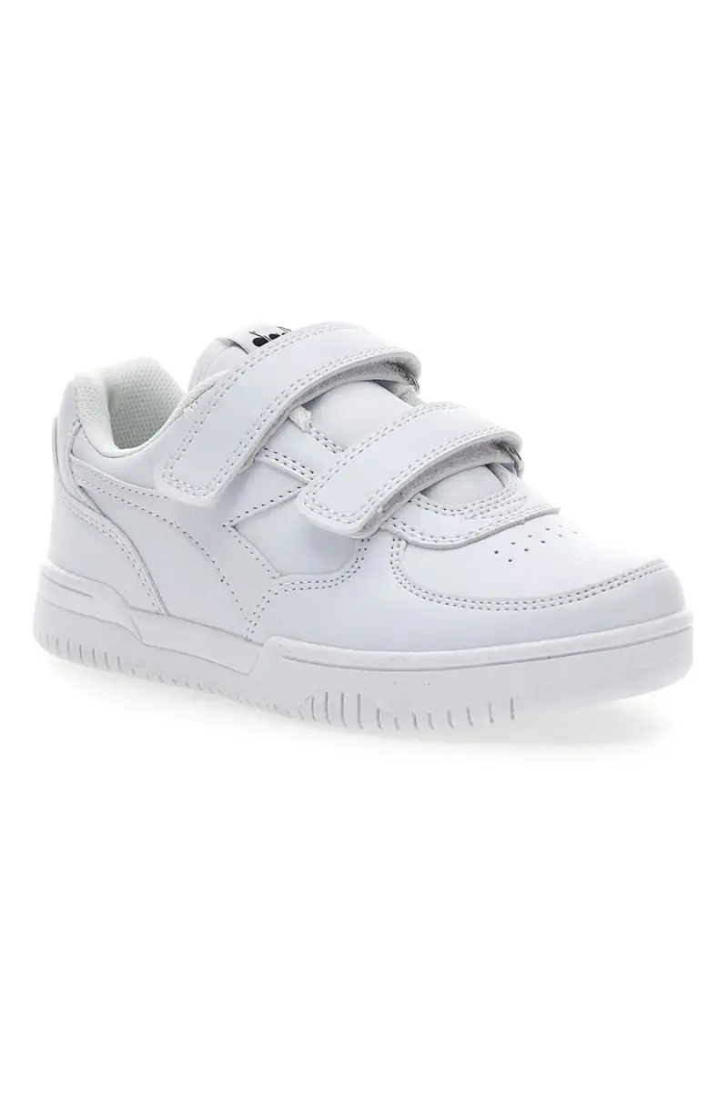 Scarpe sportive bianche con strappo Diadora Raptor Low PS [BIANCO] miniatura 2