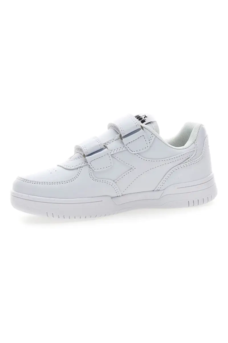 Scarpe sportive bianche con strappo Diadora Raptor Low PS [BIANCO] miniatura 4