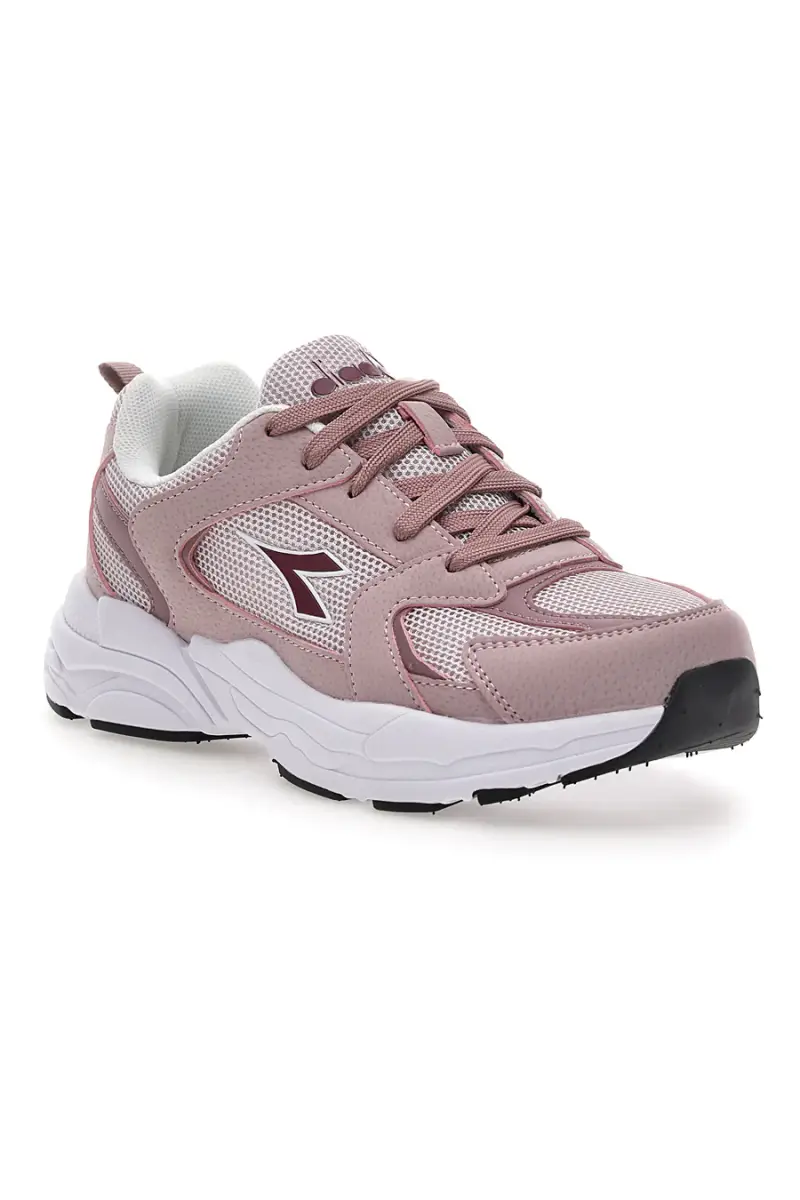 Sneaker da ragazza rosa con inserti a contrasto Diadora Alley GS [ROSA] miniatura 2