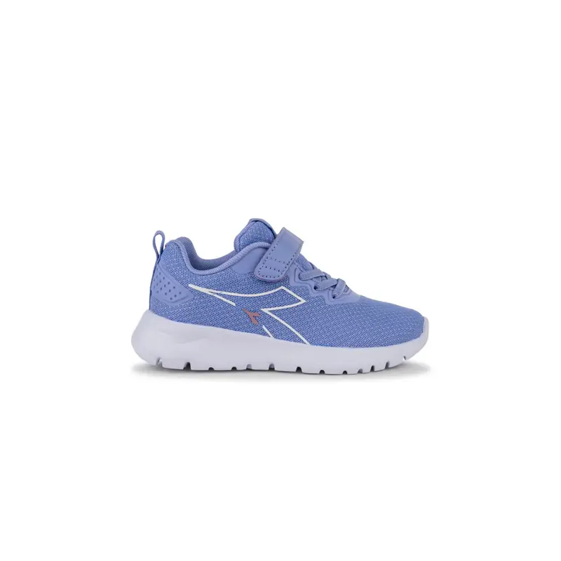 Sneakers azzurre running da bambina Evo Run