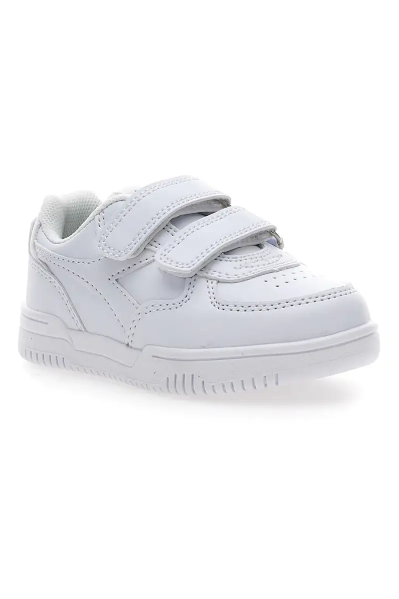 Sneakers bianche con velcro Diadora Raptor Low TD [BIANCO] miniatura 2