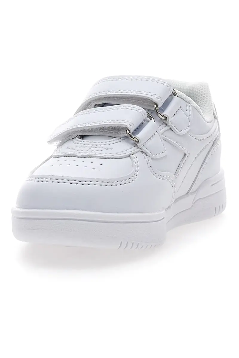 Sneakers bianche con velcro Diadora Raptor Low TD [BIANCO] miniatura 4
