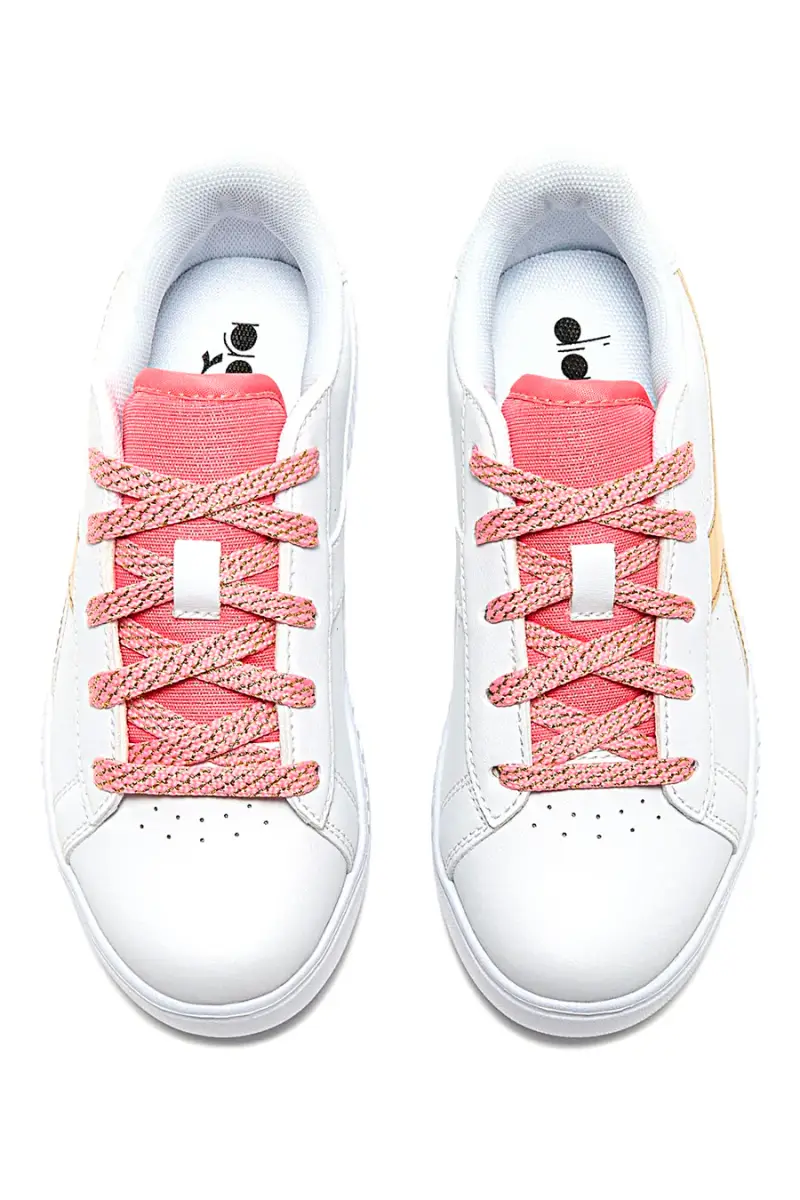 Sneakers Bianche e Rosa DIADORA GAME STEP P PS GLITCH [BIANCO miniatura 3