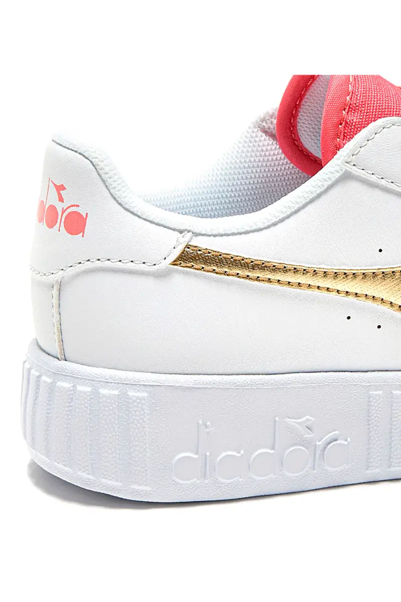 Sneakers Bianche e Rosa DIADORA GAME STEP P PS GLITCH [BIANCO miniatura 4