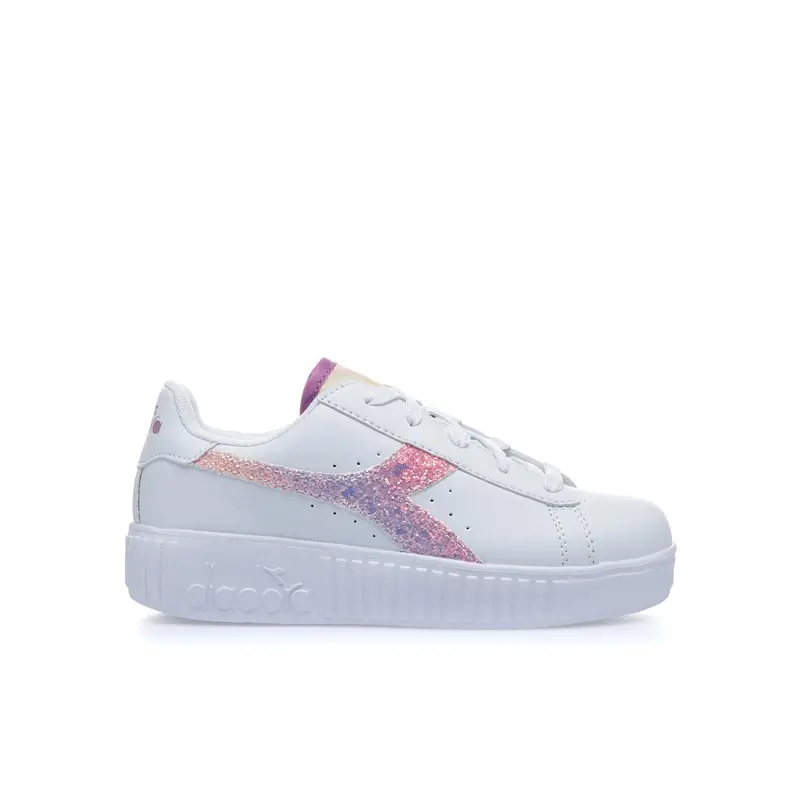 Sneakers bianche Game Step da bambina