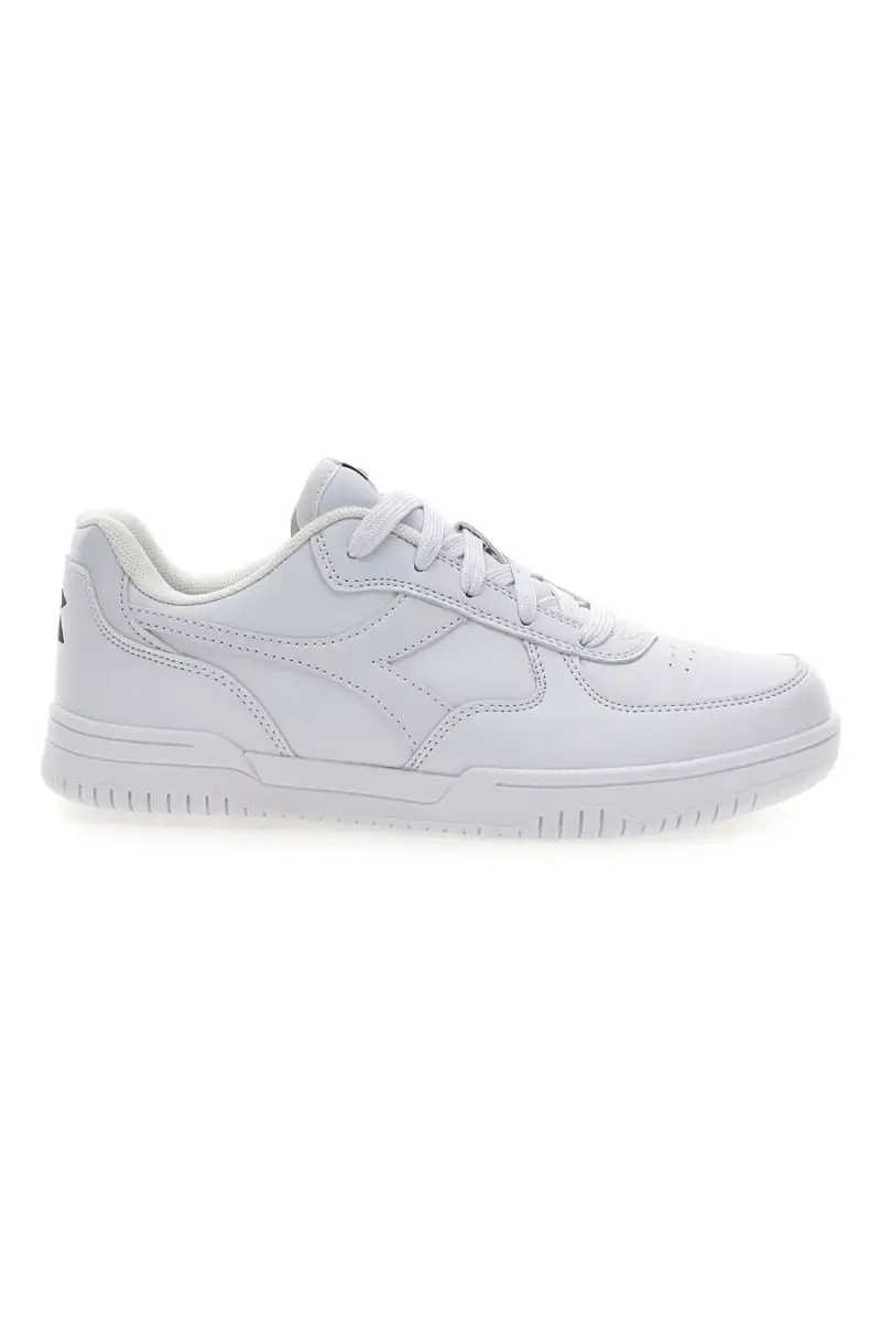 Sneakers bianche stile tennis Diadora Raptor Low GS [BIANCO]