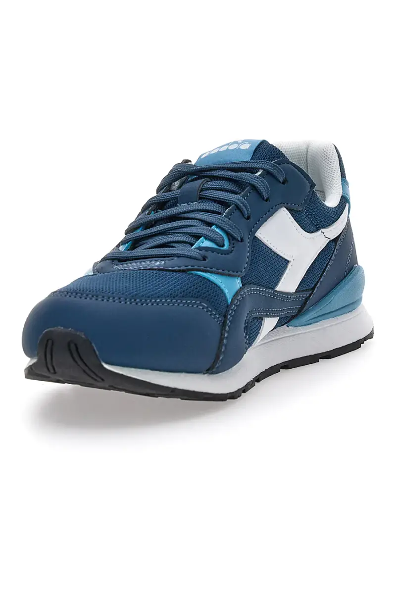 Sneakers blu con dettagli bianchi Diadora N.92 GS [BLUE] miniatura 3