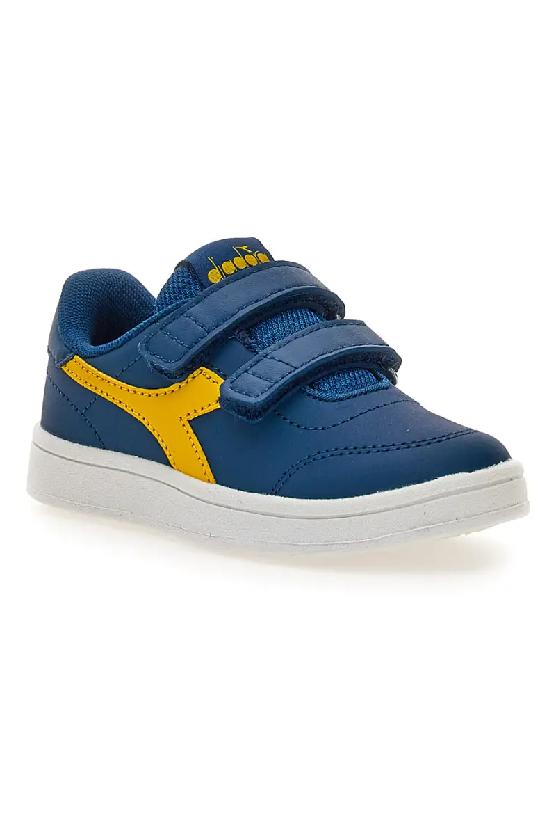 Sneakers blu con doppio strappo Diadora Bonny S TD [BLUE] miniatura 2