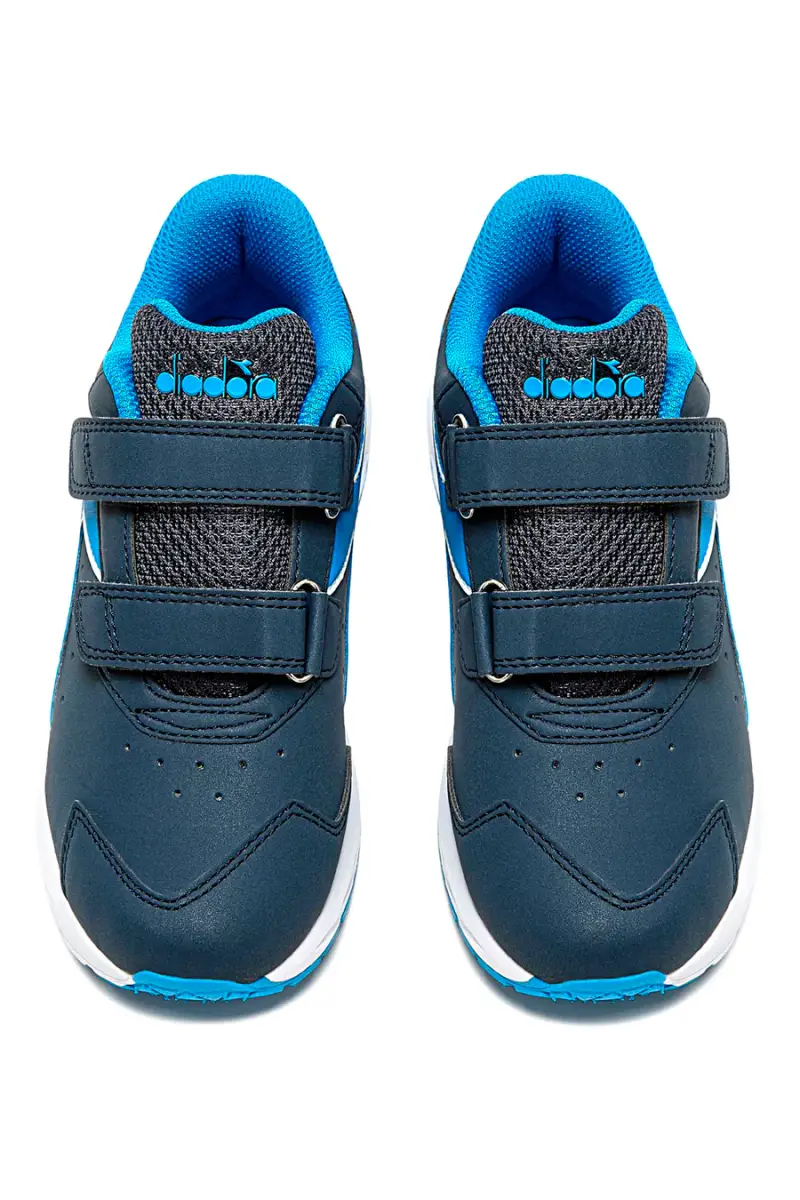 Sneakers Blu Con Strappi in Velcro DIADORA FALCON 4 SL JR V [BLUE] miniatura 2