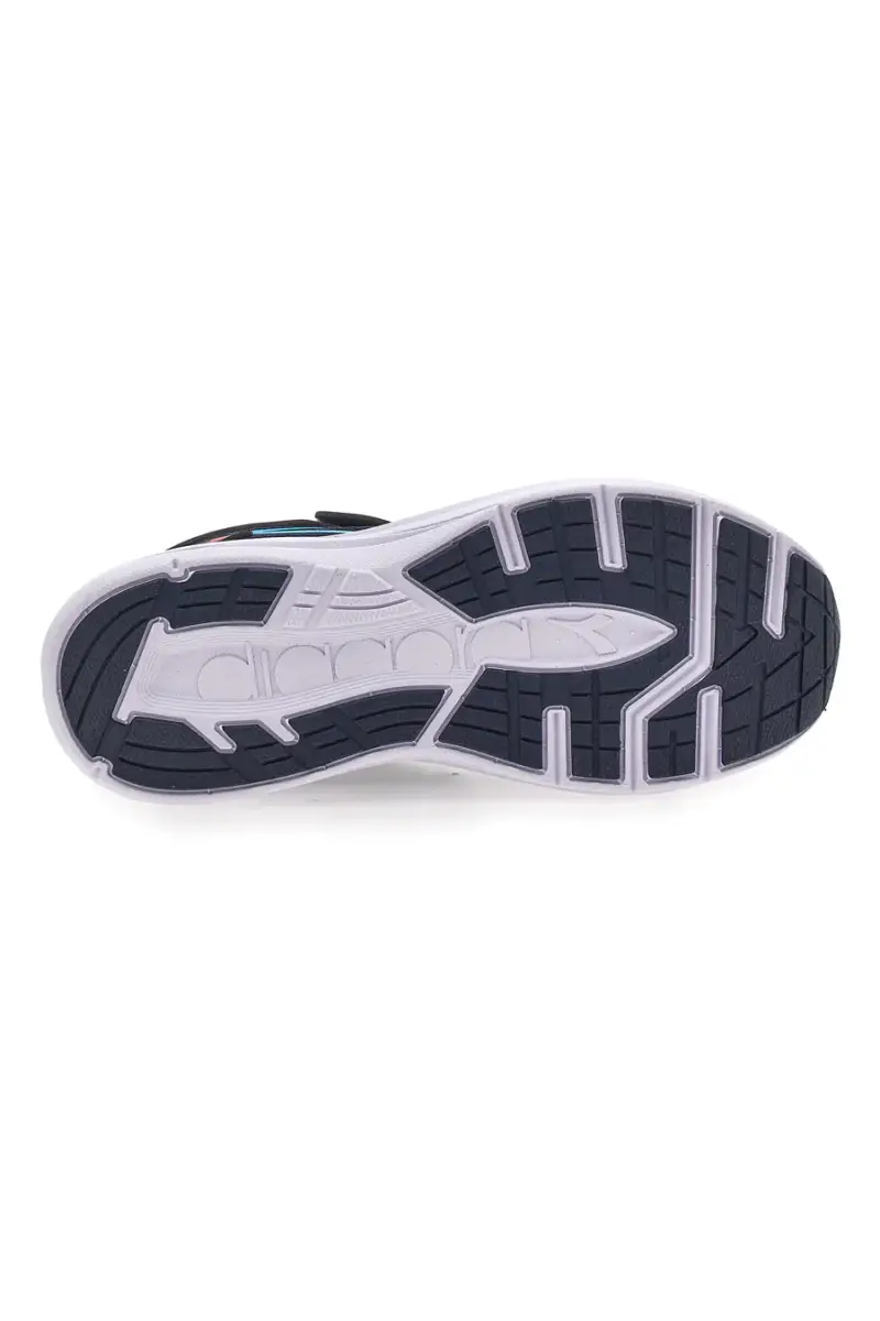 Sneakers blu con velcro Diadora Snipe 3 JR [BLUE CORSAIR miniatura 5