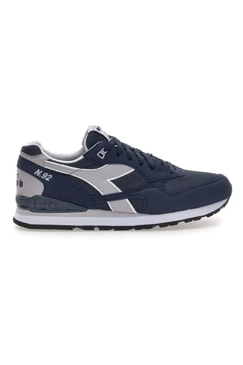 Sneakers blu e grigie Diadora N.92 DD Comfort [BLUE]