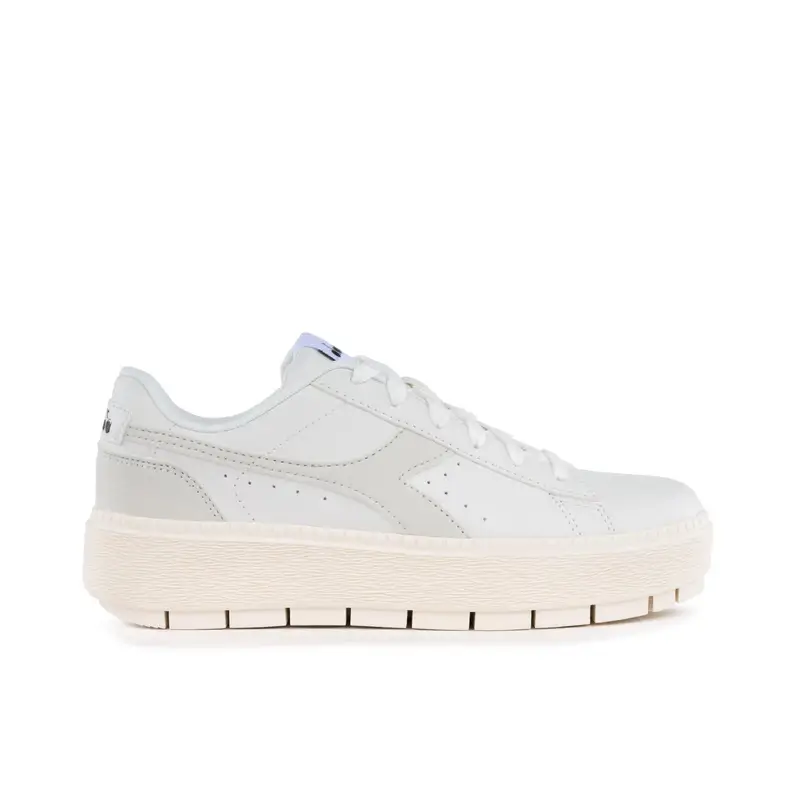 Sneakers donna bianche con suola platform