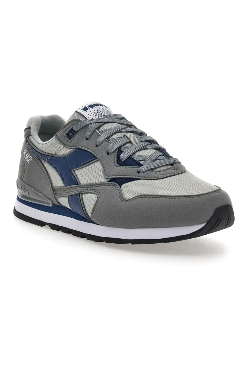 Sneakers grigie e blu DD Comfort Diadora N 92 [GRIGIO miniatura 2