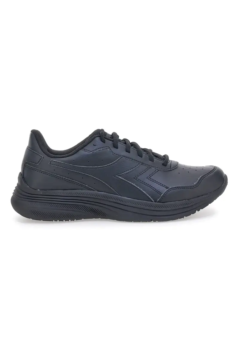 Sneakers nere in materie sintetiche stile basket Diadora Eagle 8 SL [NERO]