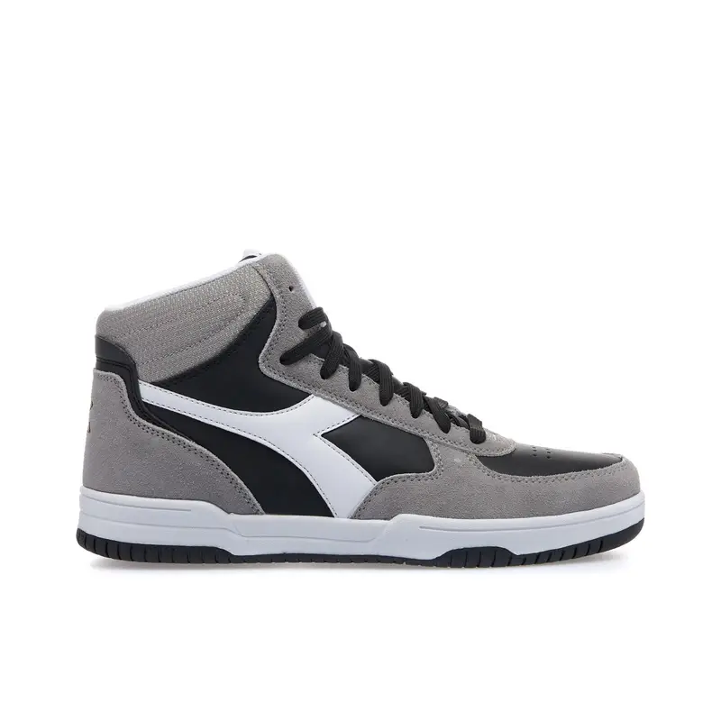 Sneakers uomo grigie da basket raptor high