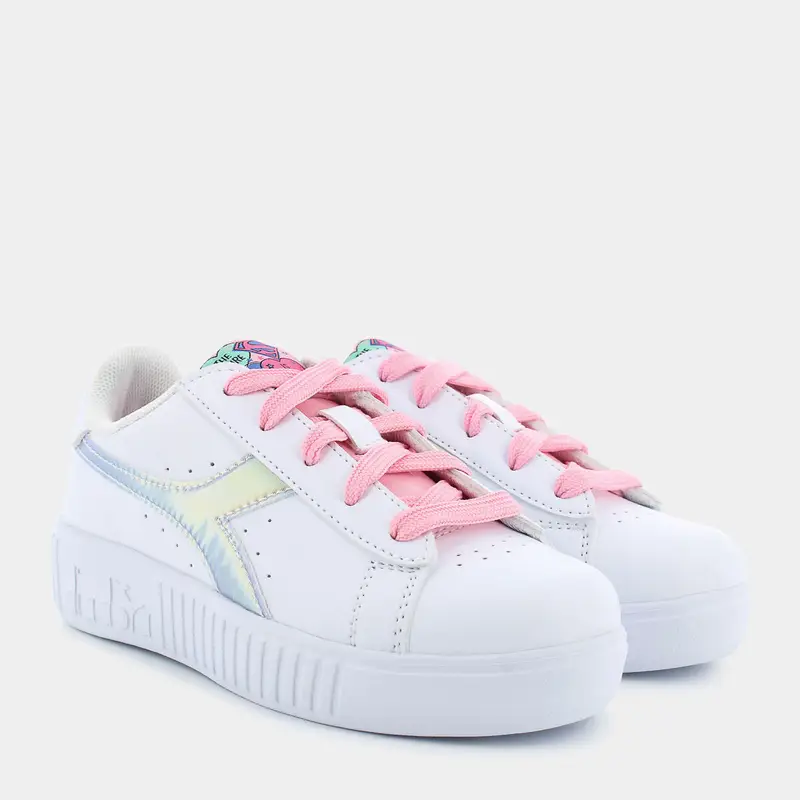 Sportive Diadora da Bambina, bianco miniatura 2