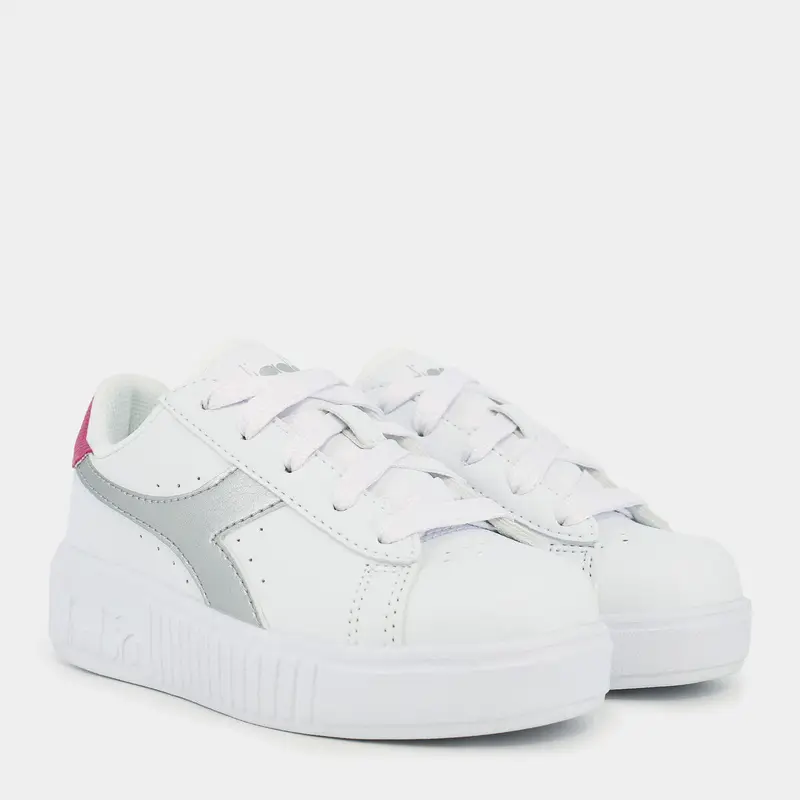 Sportive Diadora da Bambina, bianco miniatura 2