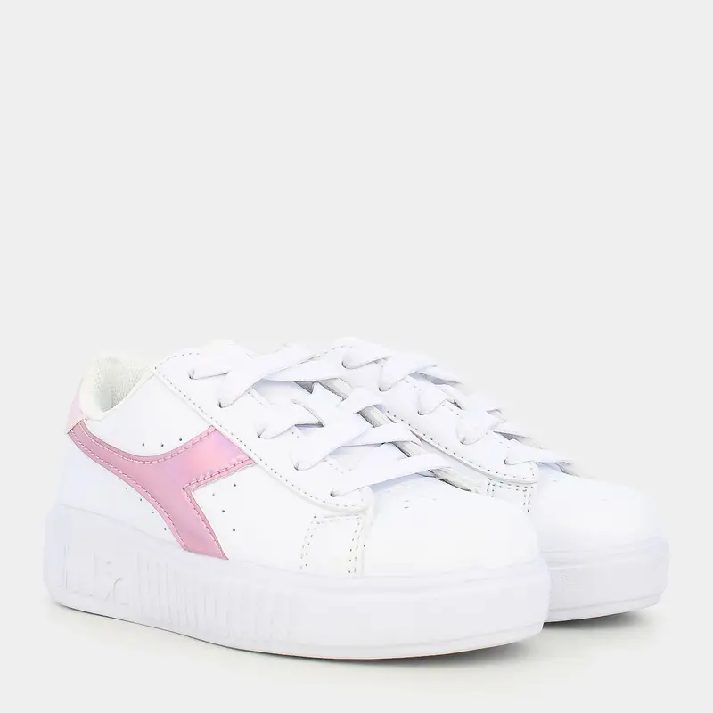 Sportive Diadora da Bambina, bianco miniatura 2