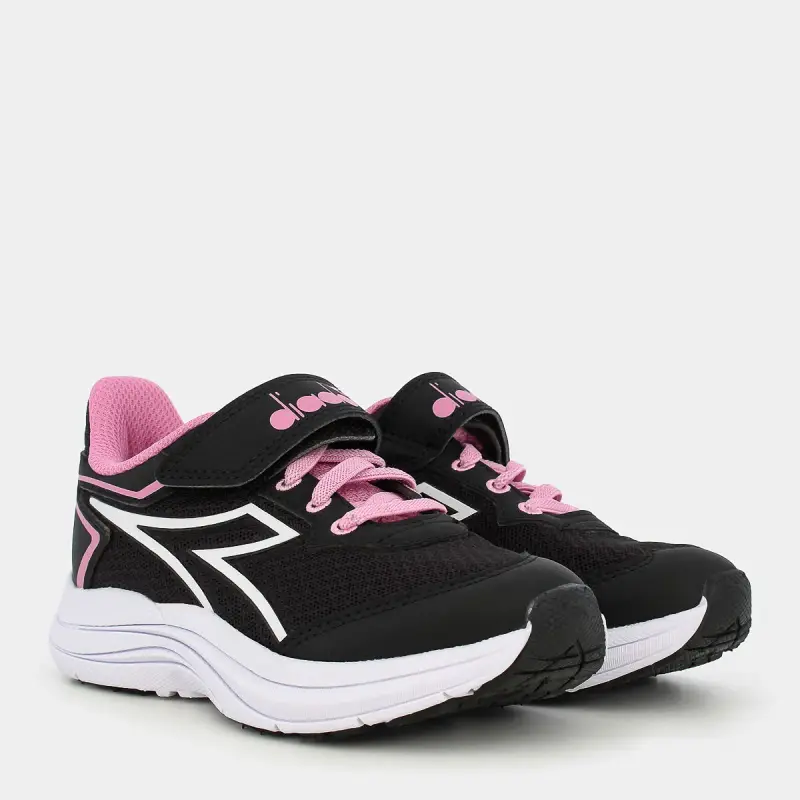 Sportive Diadora da Bambina, nero miniatura 2