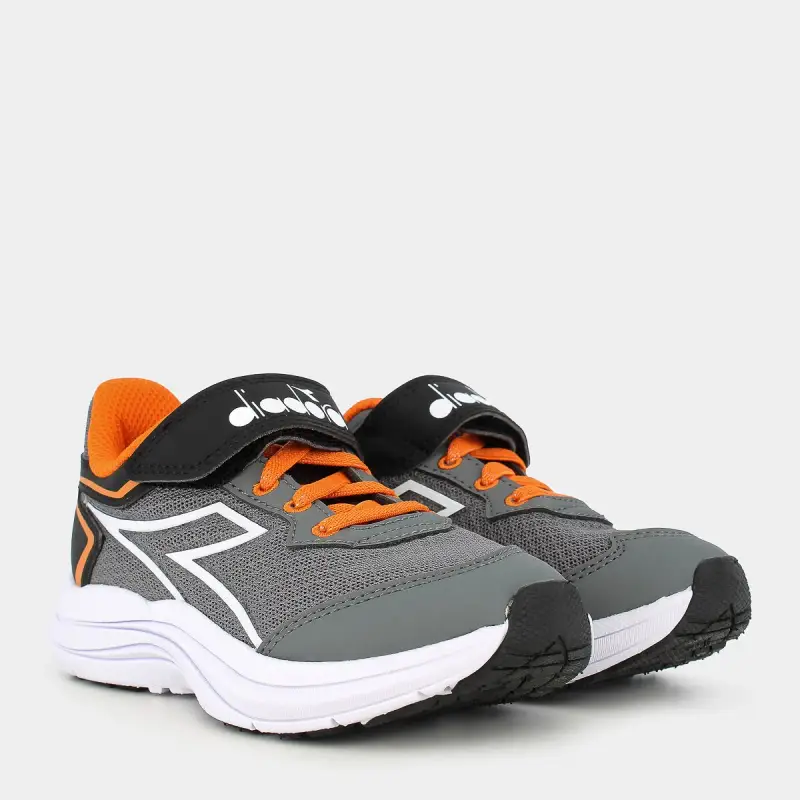 Sportive Diadora da Bambino, grigio miniatura 2