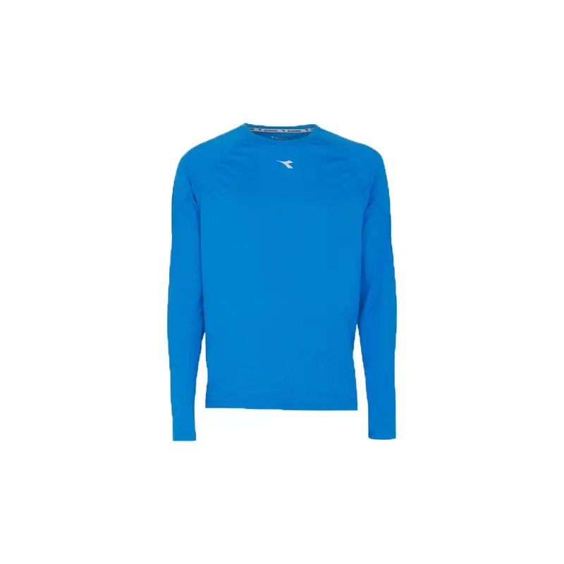 T-shirt ML Run Sun Lock Blu Cielo S