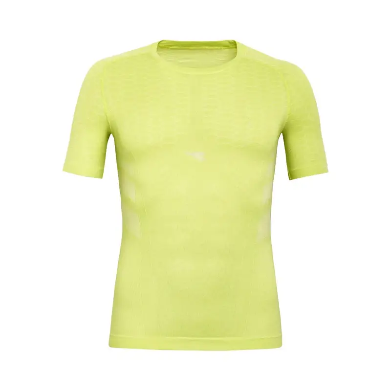 T-Shirt Running Act Hp Giallo Fluo Uomo XS/S