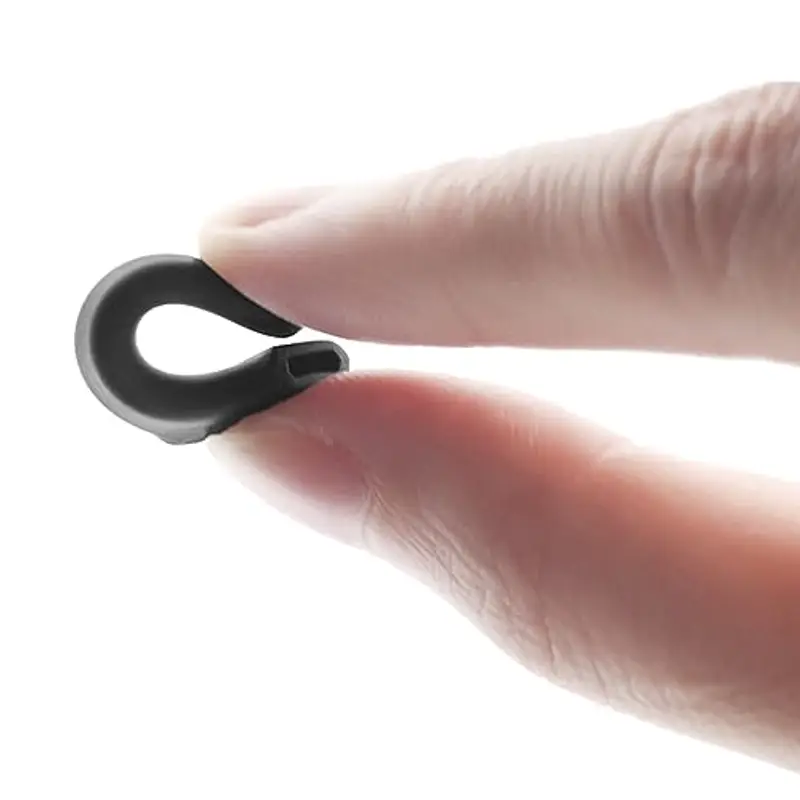 DIAONIAN 32 Pezzi Ferma Occhiali, Ferma Occhiali In Silicone, Antiscivolo Occhiali, Reggi Occhiali, Occhiali Antiscivolo Gancio, Occhiali Ear Grips Ganci, Per Occhiali, Occhiali Da Sole, Nero+Bianco miniatura 3